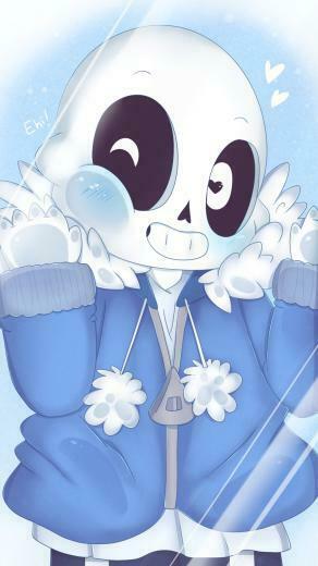 Undertale Smartphone Wallpaper Chibi Sans By Togeticisa On