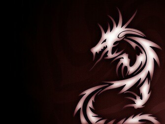 Dragons Tribal Wallpaper