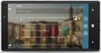 Wunderlist Windows Phone App Updated With Live Tiles Background