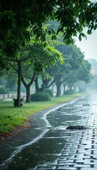 Rain 4k Phone Wallpaper