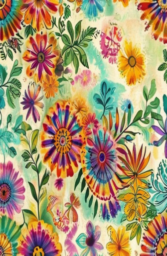 Vintage Hippie Aesthetic Wallpaper
