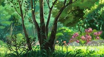 Study Of A Background From The Secret World Arriety
