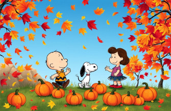 Peanuts Autumn Wallpaper