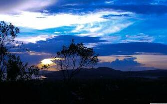 Blue Sunrise 4k HD Desktop Wallpaper For Ultra Tv Dual