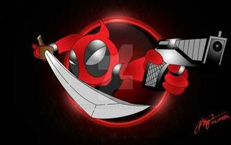 Chibi Deadpool By Xxkheiozxx