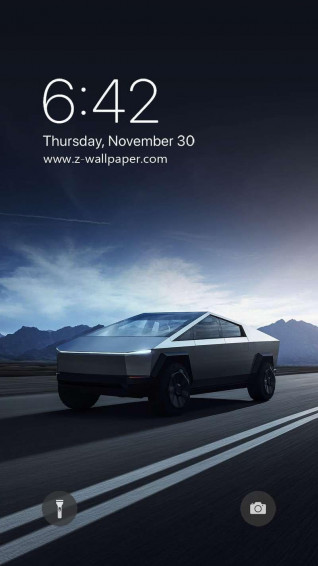 Z Wallpaper Tesla Cybertruck Car Mobile Phone R