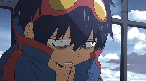 Depressed Simon Gurren Lagann