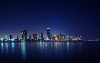 Miami Skyline Wallpaper