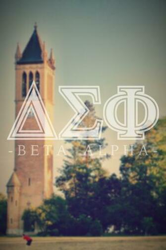 Chapter Iowa State University Campanile Summer iPhone Wallpaper