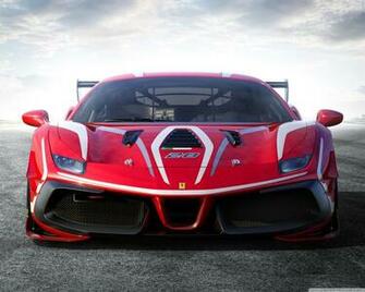 Ferrari Challenge Evo Race Car Ultra HD Desktop