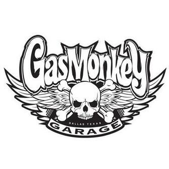 White Skull Sticker Gas Monkey Garage