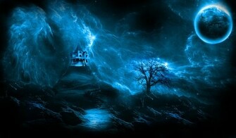 Ing Haunted House HD Wallpaper Color Palette Tags