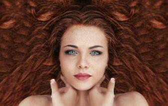 Wallpaper Hair Face Lips Beauty Red Looks