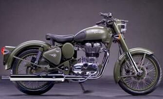 Royal Enfield Bullet C5 Military Bike Wallpaper