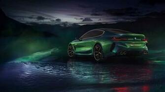 Bmw Concept M8 Gran Coupe Back UHD 4k Wallpaper