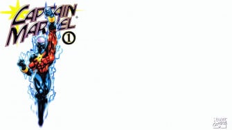 Comic Captain Marvel HD Wallpaper