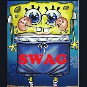 Aww Spongebob Squarepants Swag Cute Adorable Swaggie
