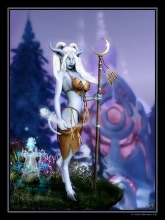 Amu Draenei Shaman By Adiene