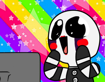 Fnaf Kawaii Marionette By Wolfylove12