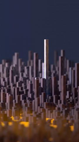 Wallpaper Polygons 3d 4k 5k iPhone Android