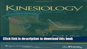 Kinesiology The Mechanics And Pathomechanics Of Human
