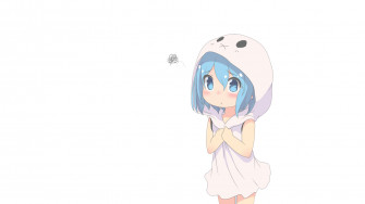 Cute Anime Little Girl Wallpaper HD 4k