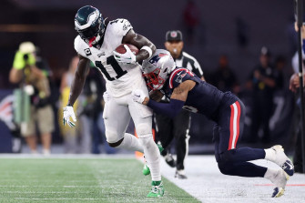 Promising Debut Of Christian Gonzalez With The New England Patriots Wallpaper