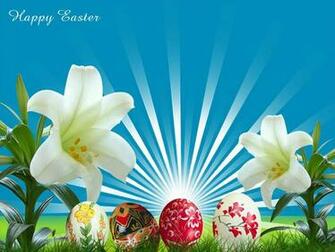 Easter Beautiful Flowers Wallpaper