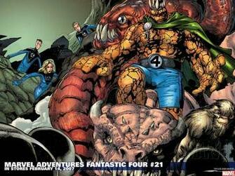 Marvel Adventures Fantastic Four Wallpaper