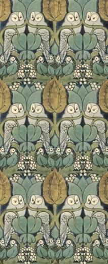 William Morris Owl Pattern