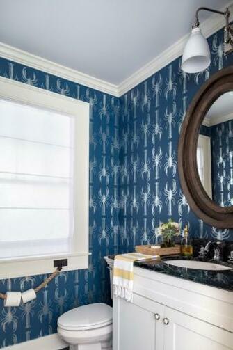Dramatic Wallpaper For Small Spaces Roasted