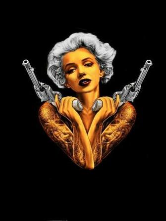 Marilyn Monroe Gangster By Pave65
