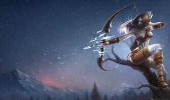 Ashe League Of Legends Wallpaper