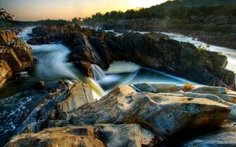 Wallpaper HD Widescreen Waterfall Desktop