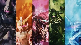 Mecha Of Gundam Unicorn Wallpaper