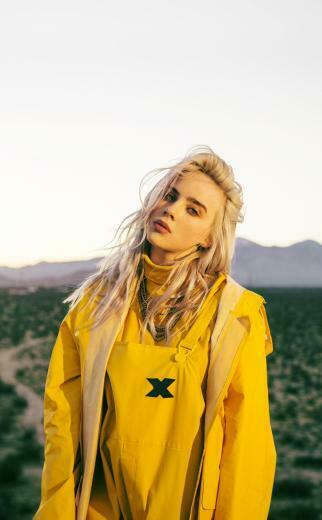 Wallpaper Celebrity Yellow Jacket Billie