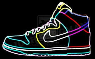 Neon Nike Sign Wallpaper Light Dunk By