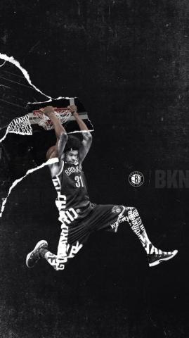 iPhone Wallpaper HD Brooklyn Nets Basketball