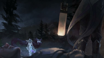 Kindred Vs Lucian Fan Art League Of Legends Wallpaper