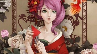 Geisha Wallpaper