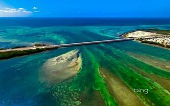 Of The Seven Mile Bridge Florida Keys HD Wallpaper