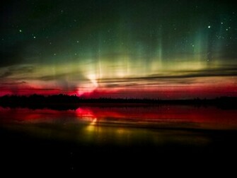 Colorful Northern Lights Desktop Wallpaper
