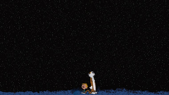 Stars Calvin And Hobbes Wallpaper Image Pictures