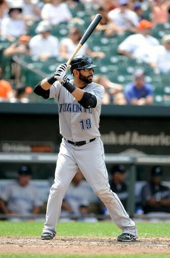 Jose Bautista Batting Toronto S Jacked