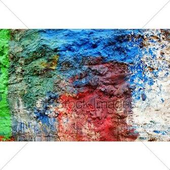 Background Of Rough Surface Wall Various Colors Gl Stock Image