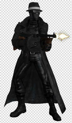 Spider Man Noir Shocker Jacket Coat Transparent