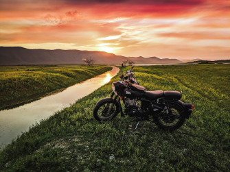 Royal Enfield Wallpaper HD Image Stock