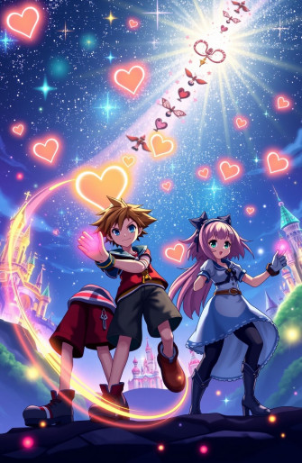 Kingdom Hearts Live Wallpaper