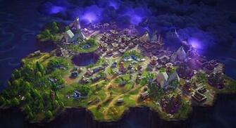 Fortnite Map 5k Retina Ultra HD Wallpaper Background Image