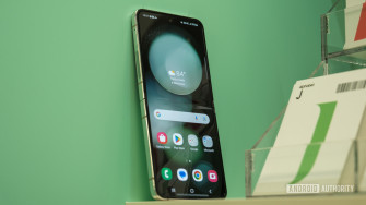 The Samsung Galaxy Z Flip Wallpaper Here
